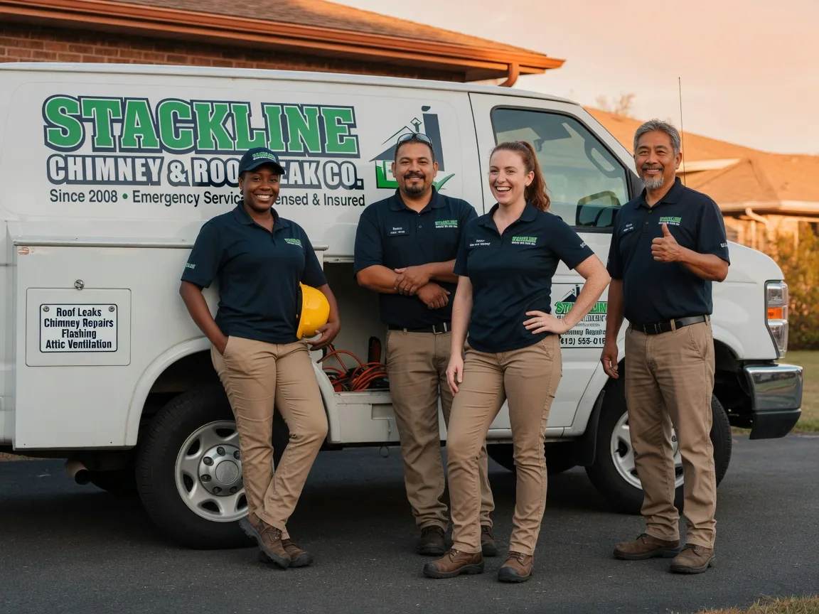 Chimney flashing repair company in Ferndale, WA